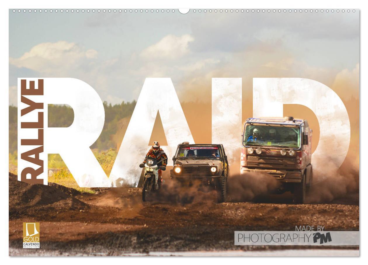 Kalendář/Diář RALLYE RAID (Wandkalender 2026 DIN A2 quer), CALVENDO Monatskalender Calvendo