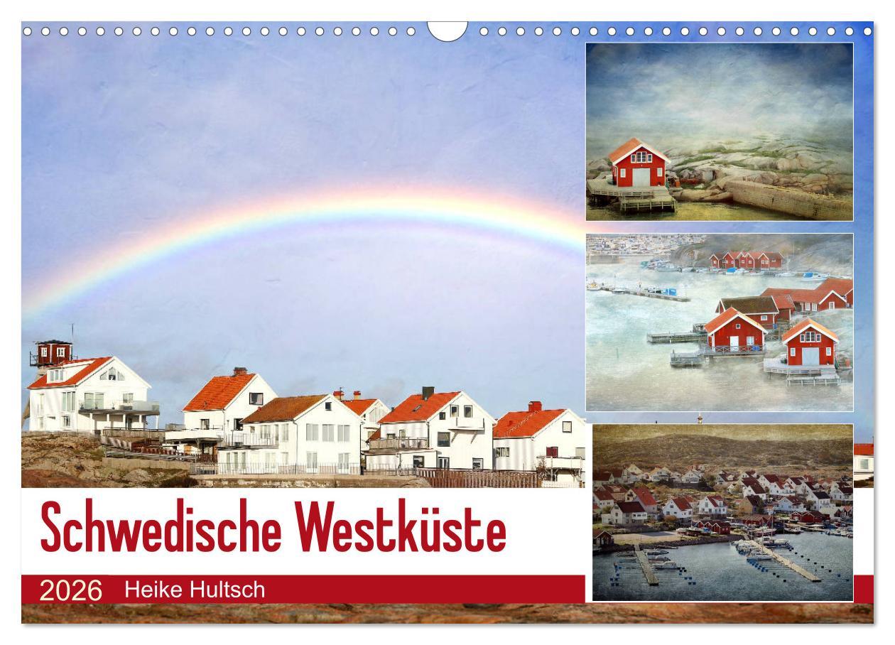 Kalendář/Diář Schwedische Westküste (Wandkalender 2026 DIN A3 quer), CALVENDO Monatskalender Calvendo