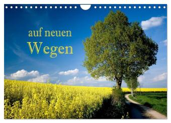 Kalendár/Diár Auf neuen Wegen (Wandkalender 2026 DIN A4 quer), CALVENDO Monatskalender Calvendo