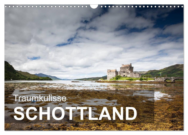 Kalendár/Diár Traumkulisse Schottland (Wandkalender 2026 DIN A3 quer), CALVENDO Monatskalender Calvendo