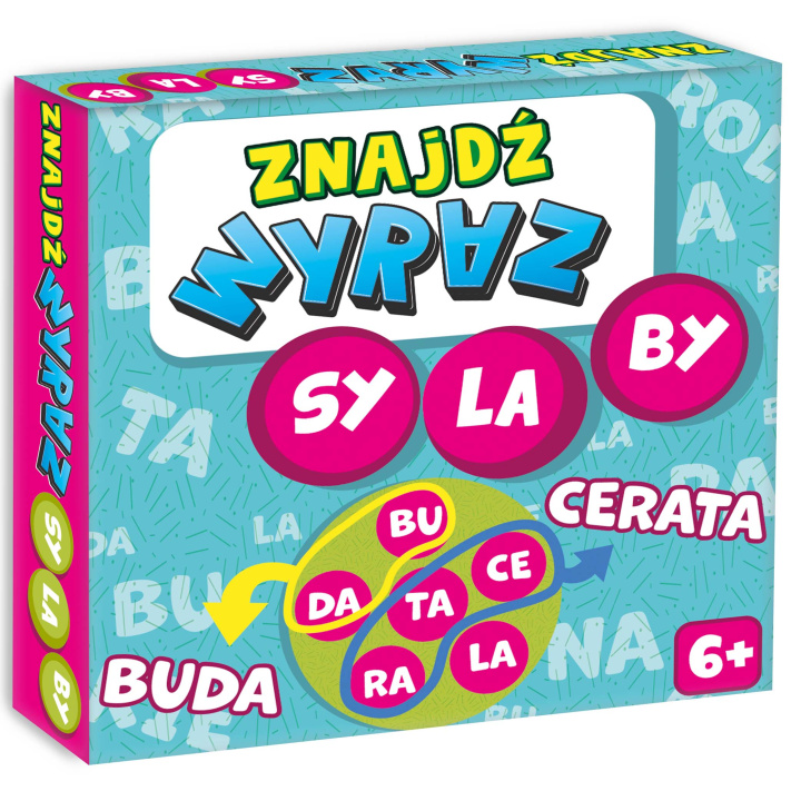 Kniha Znjadź Wyraz Sylaby 