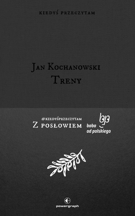 Kniha Treny Jan Kochanowski
