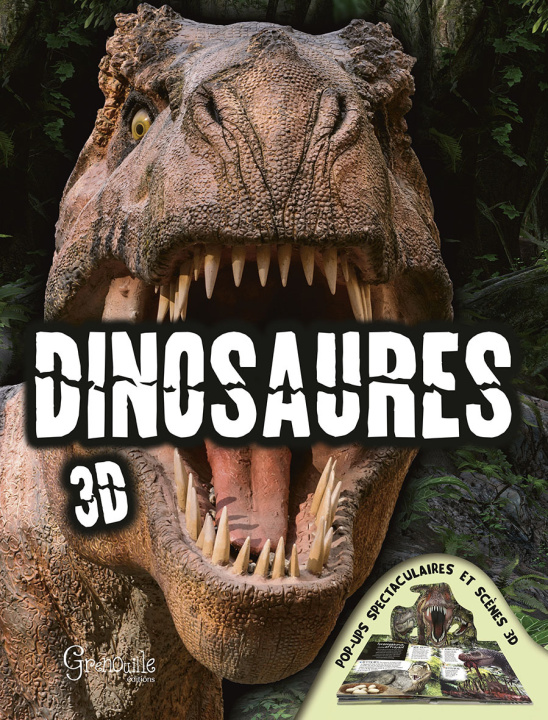 Kniha Dinosaures 3D 