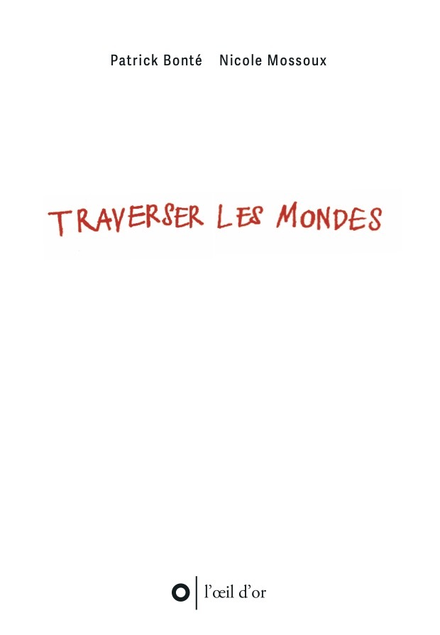 Livro Traverser les mondes Bonté