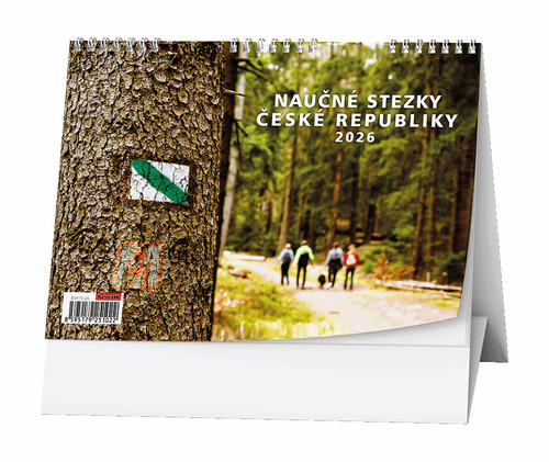 Kalender/Terminbuch Naučné stezky ČR 2026 - stolní kalendář 