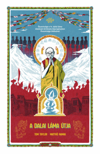 Knjiga A Dalai Láma útja Tom Taylor