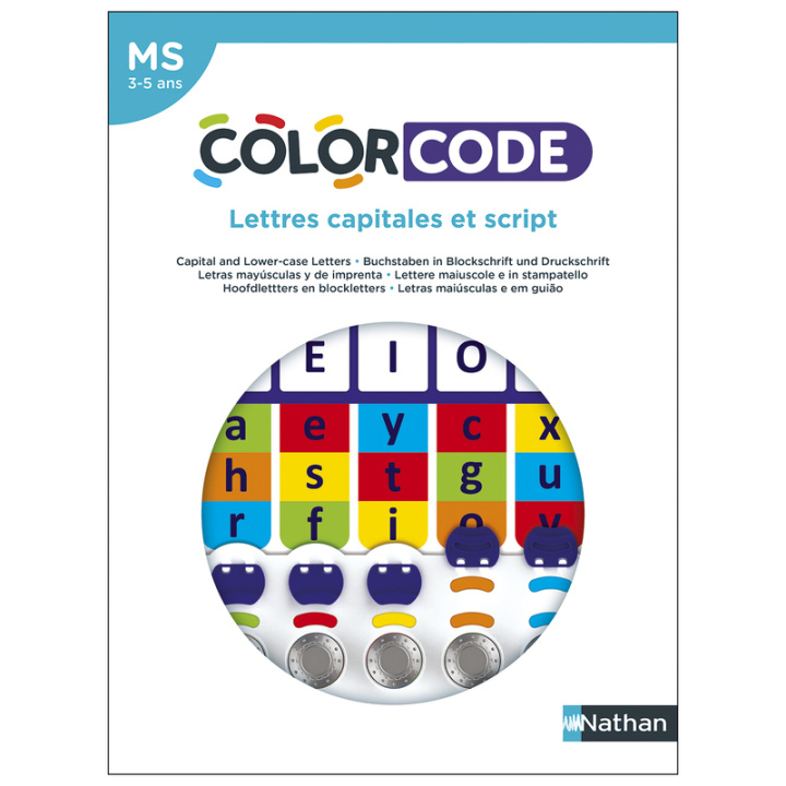Kniha COLORCODE - LETTRES CAPITALES ET SCRIPT Christine et Jacques Duhautois