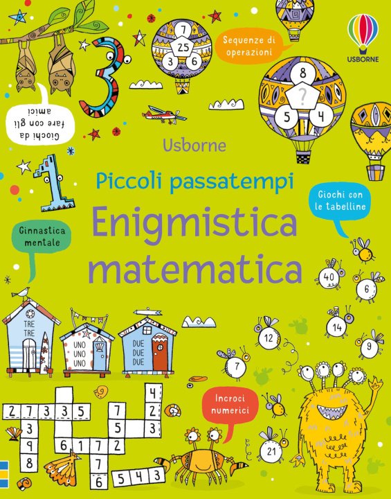 Kniha Enigmistica matematica Philip Clarke