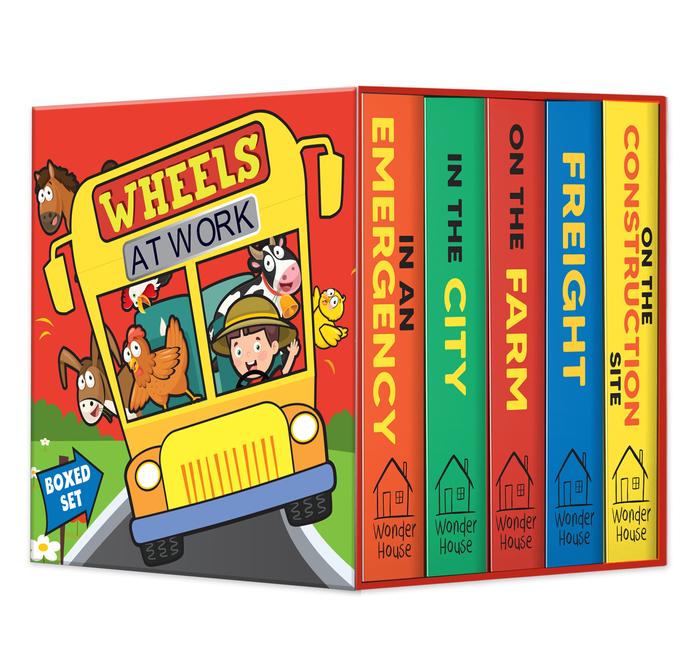 Kniha Wheels at Work Wonder House Books