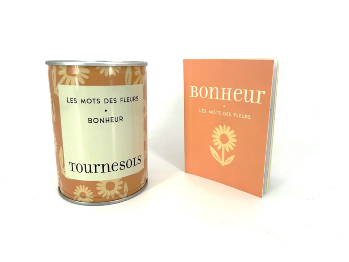 Livro Coffret Les mots des fleurs Bonheur 