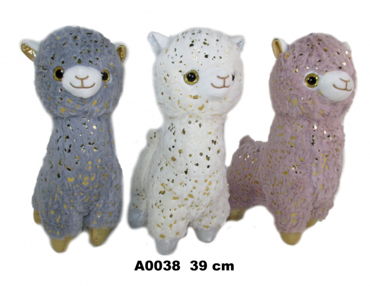 Kniha Maskotka Alpaka 40cm A0038 1szt.mix 