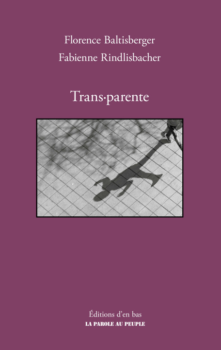 Buch Trans·parente BALTISBERGER
