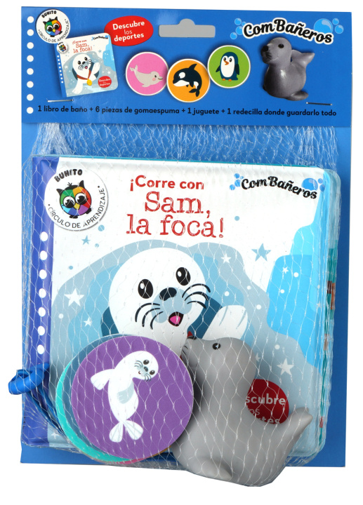 Kniha Corre amb Sam, la foca! 