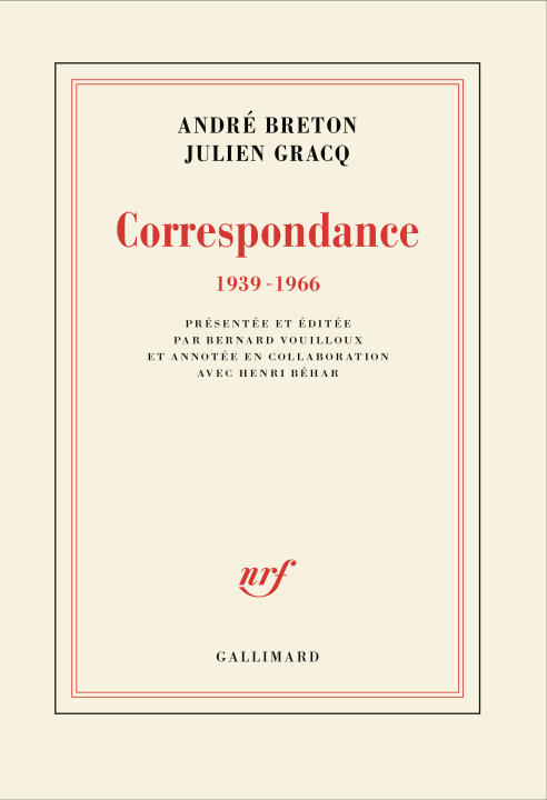 Livro Correspondance (tp) Breton