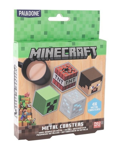 Knjiga Minecraft set podtácků 