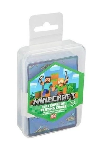 Tiskovina Voděodolné hrací karty Minecraft 