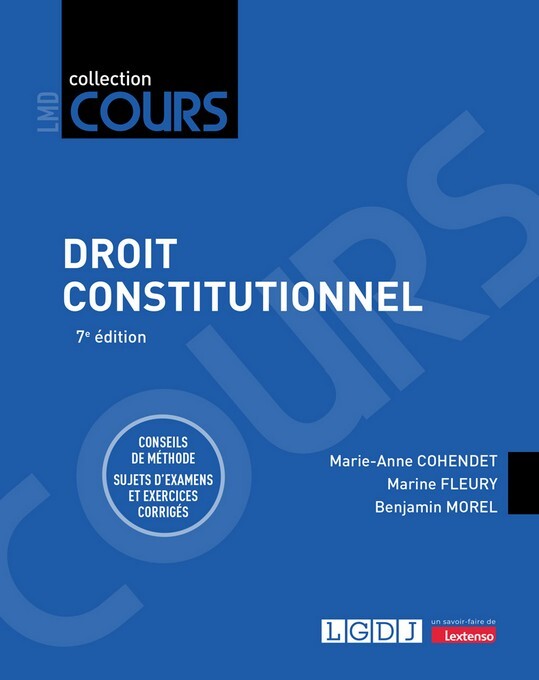 Kniha Droit constitutionnel Cohendet marie-anne