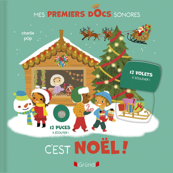 Kniha C'est Noël Charlie Pop