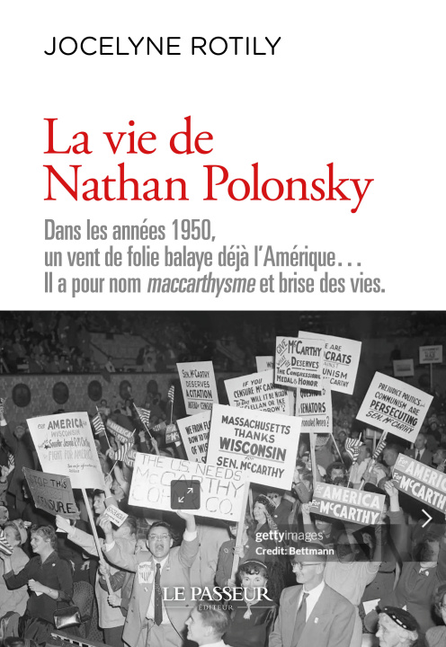Knjiga La vie de Nathan Polonsky Rotily