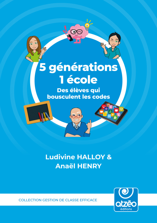 Kniha 5 générations - 1 école Halloy