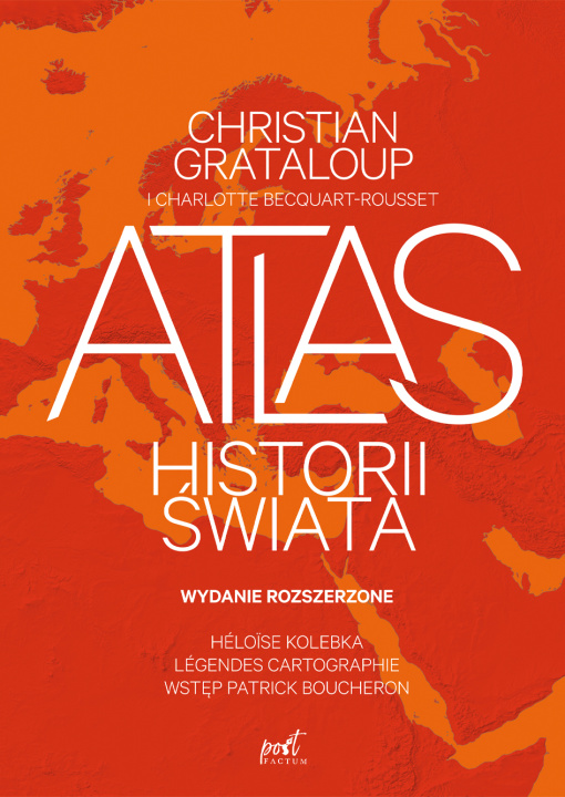 Livro Atlas historii świata wyd. 2025 Christian Grataloup