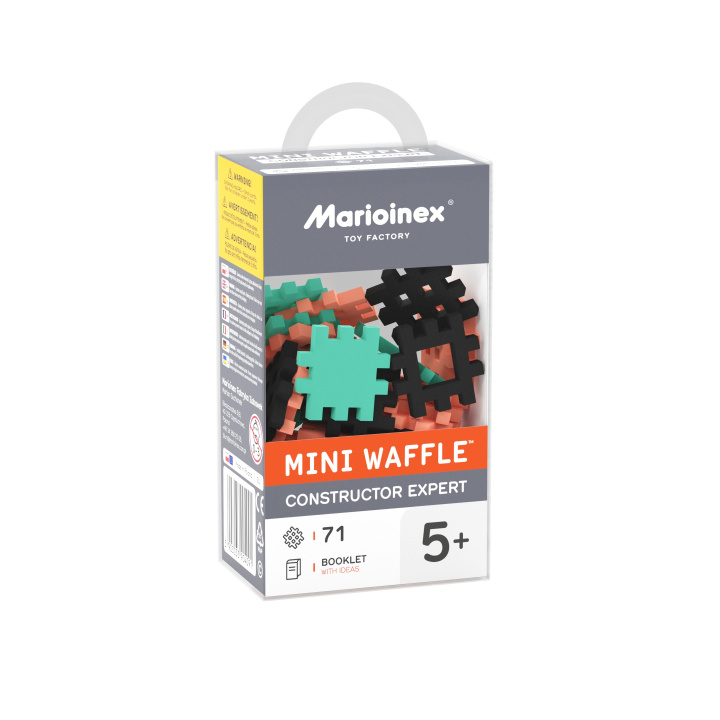 Kniha Klocki konstrukcyjne mini konstruktor Expert 71 elementów 