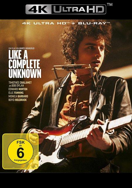 Video Like a Complete Unknown UHD + Blu-ray Timothée Chalamet