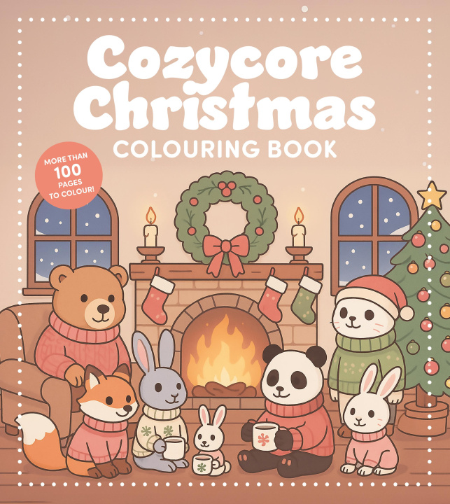 Buch Cozycore Christmas Colouring Book Editors of Chartwell Books
