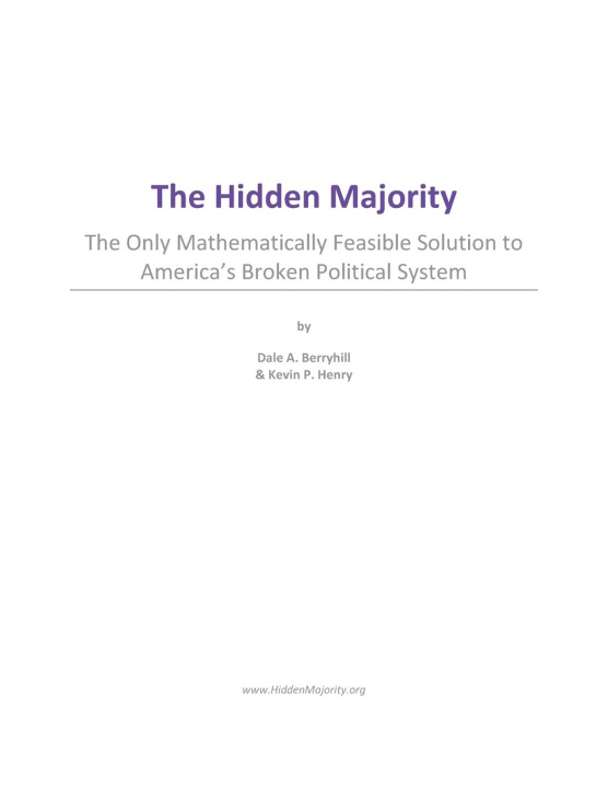 Knjiga The Hidden Majority Kevin P Henry