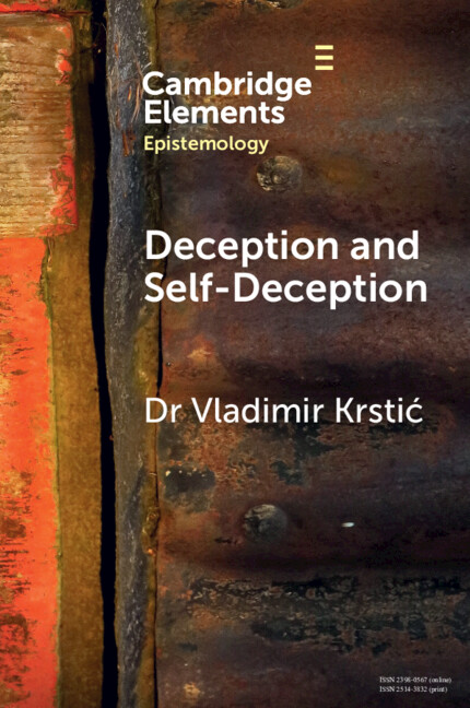 Knjiga Deception and Self-Deception Vladimir Krstić