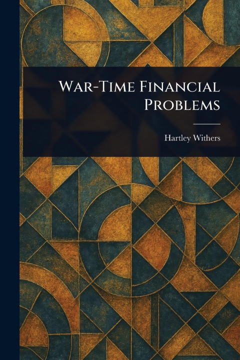Kniha War-Time Financial Problems 