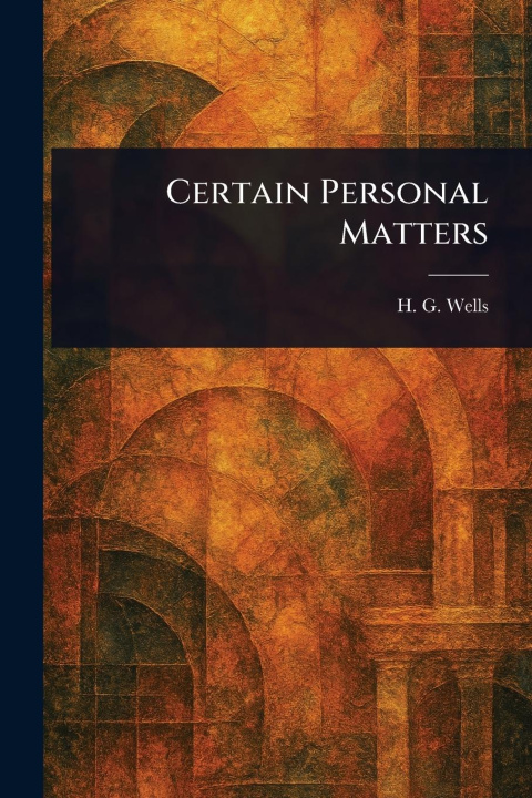Knjiga Certain Personal Matters 