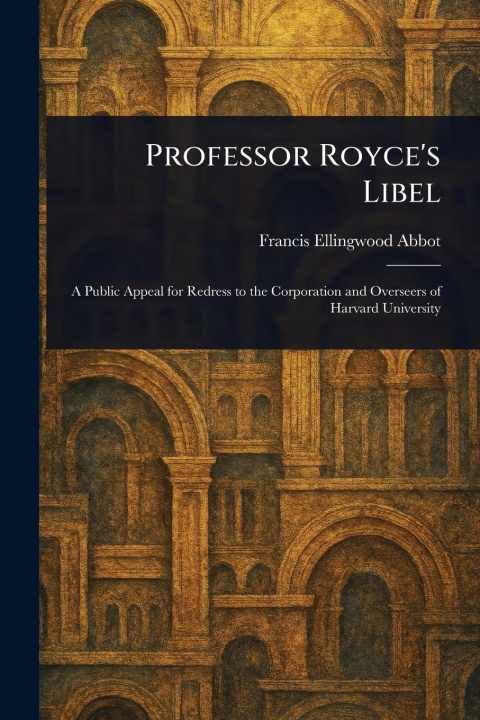 Knjiga Professor Royce's Libel 