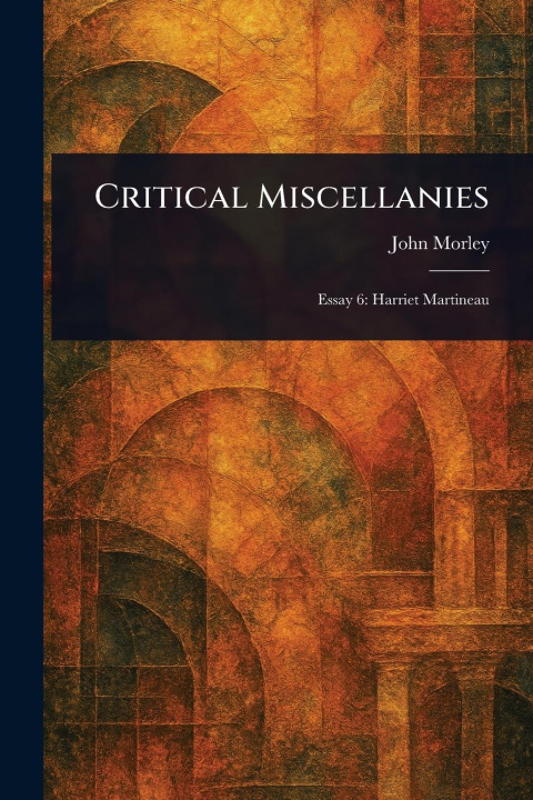 Knjiga Critical Miscellanies 