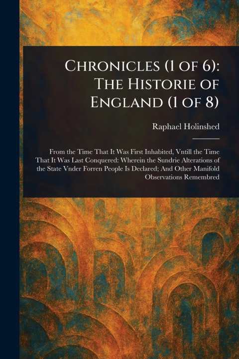 Kniha Chronicles (1 of 6) 