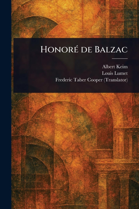Kniha Honoré De Balzac Louis Lumet