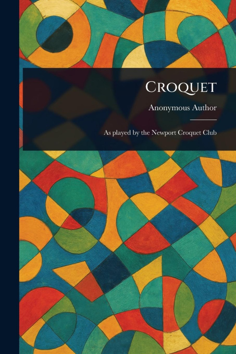 Kniha Croquet 