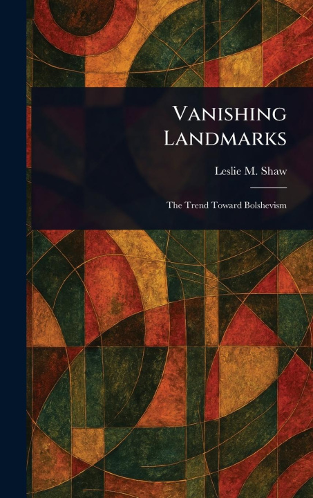 Kniha Vanishing Landmarks 