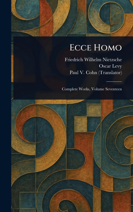 Kniha Ecce Homo Oscar Levy