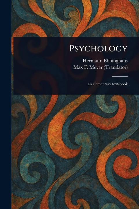Kniha Psychology Max F (Max Friedrich) Meyer