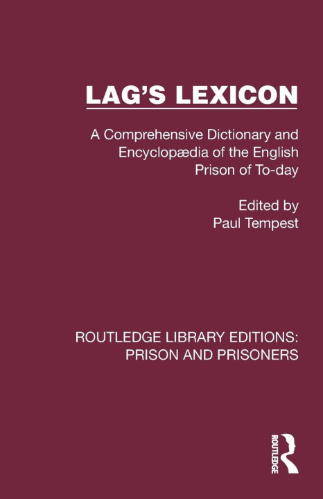 Kniha Lag's Lexicon Paul Tempest