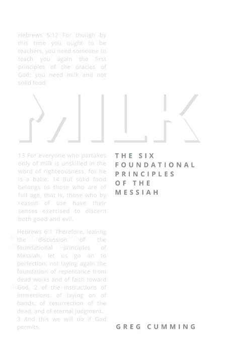 Kniha Milk Greg Cumming