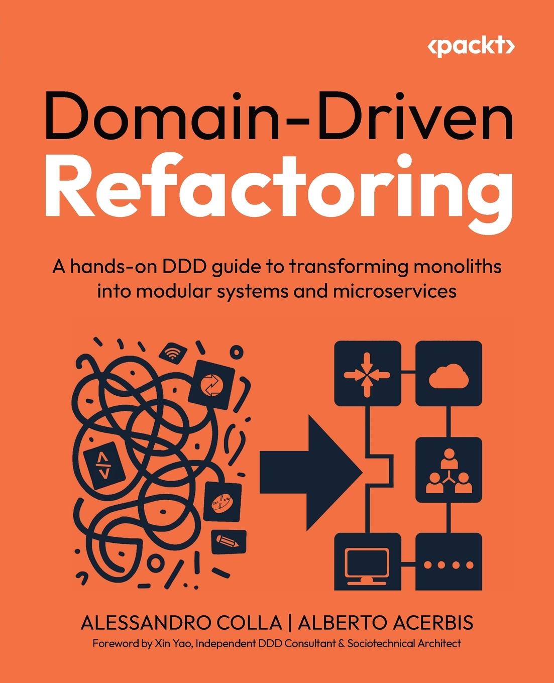 Książka Domain-Driven Refactoring Alberto Acerbis