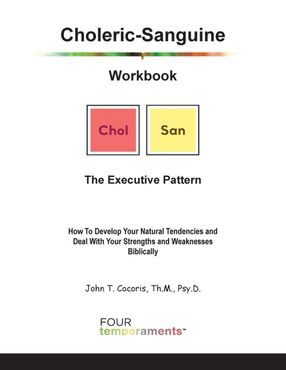 Kniha Choleric-Sanguine Workbook Theodore Cocoris