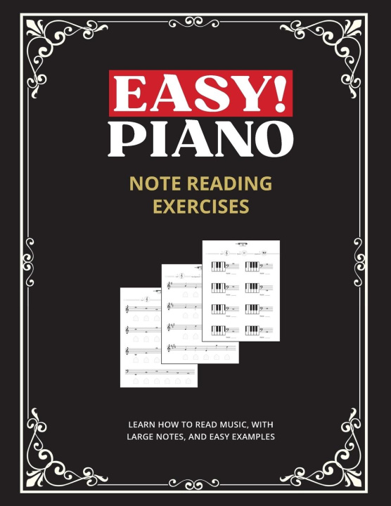 Книга Easy! Piano Note Reading Exercises for Beginners Hermann Press