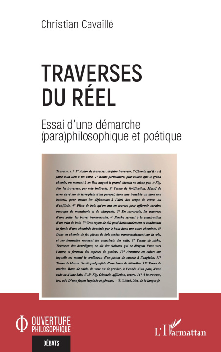 Buch Traverses du réel Christian Cavaillé