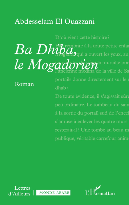 Kniha Ba Dhiba, le Mogadorien El Ouazzani
