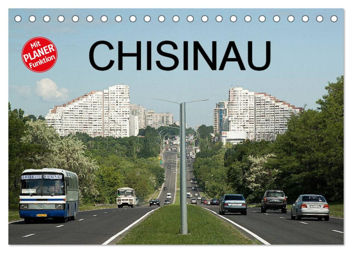 Календар/тефтер Chisinau (Tischkalender 2026 DIN A5 quer), CALVENDO Monatskalender Calvendo