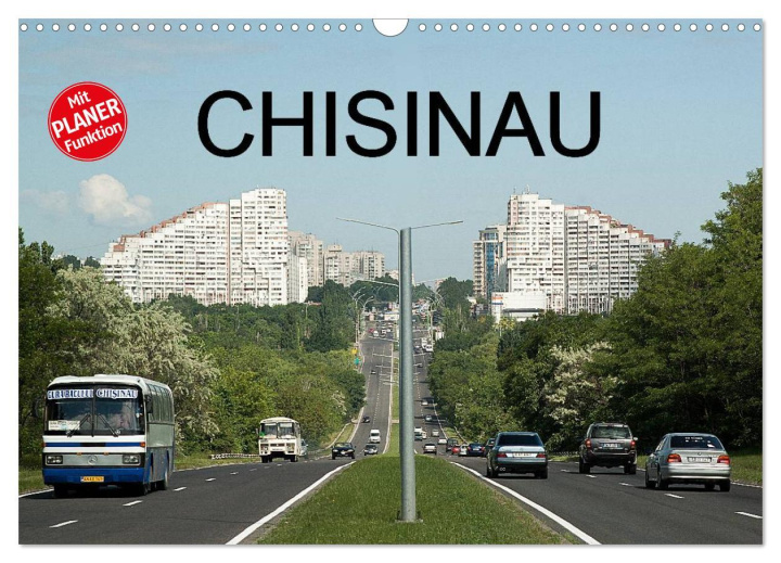 Календар/тефтер Chisinau (Wandkalender 2026 DIN A3 quer), CALVENDO Monatskalender Calvendo