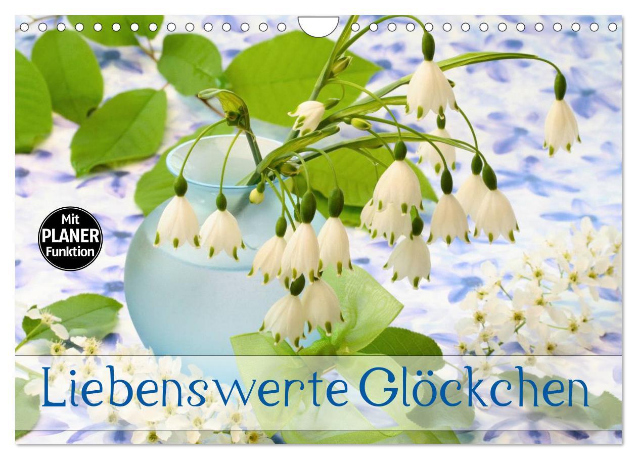 Календар/тефтер Liebenswerte Glöckchen (Wandkalender 2026 DIN A4 quer), CALVENDO Monatskalender Calvendo